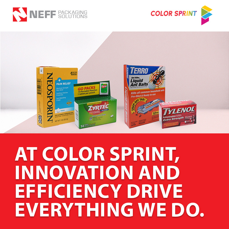 Color Sprint Packaging at Pre-drupa event showcasing innovative printing solutions and advancements in sustainable packaging.